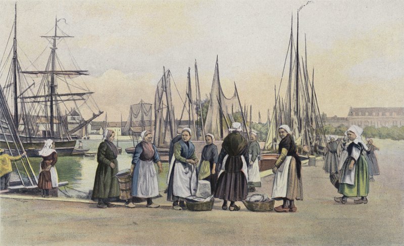 Concarneau, Přístav od French Photographer