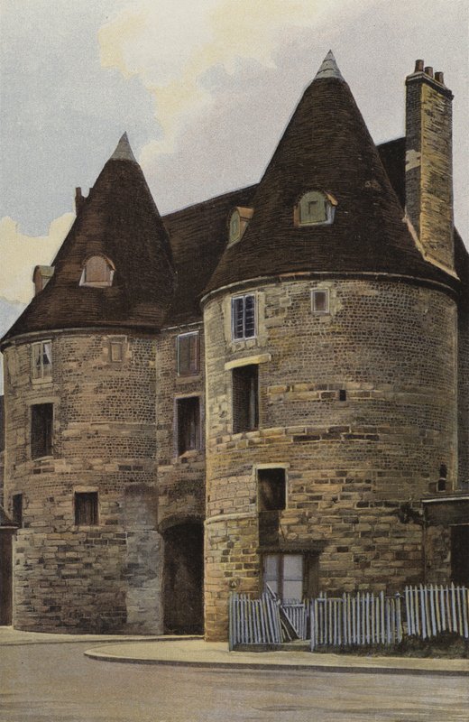 Dieppe, Porte du Port-dOuest (mořské pobřeží) od French Photographer