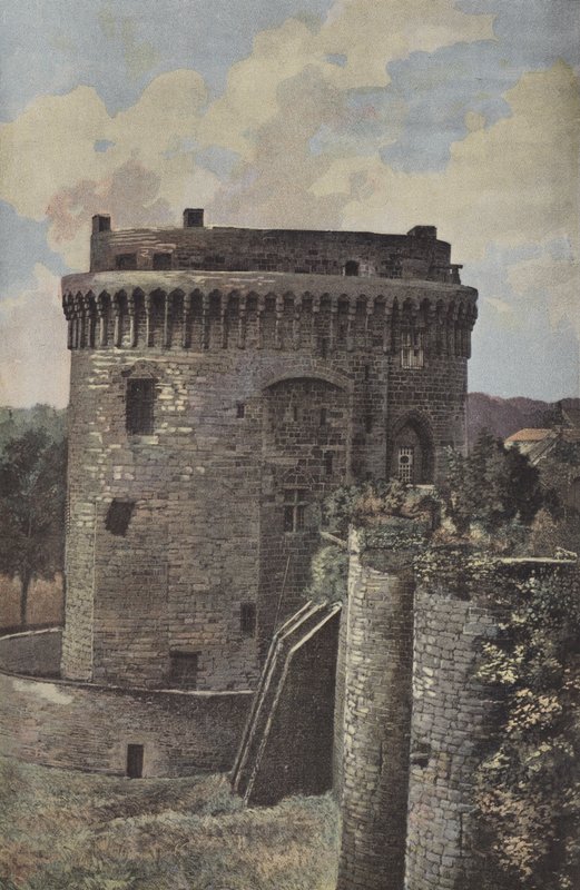 Dinan, bývalý hrad vévodů z Bretaně (vězení) od French Photographer