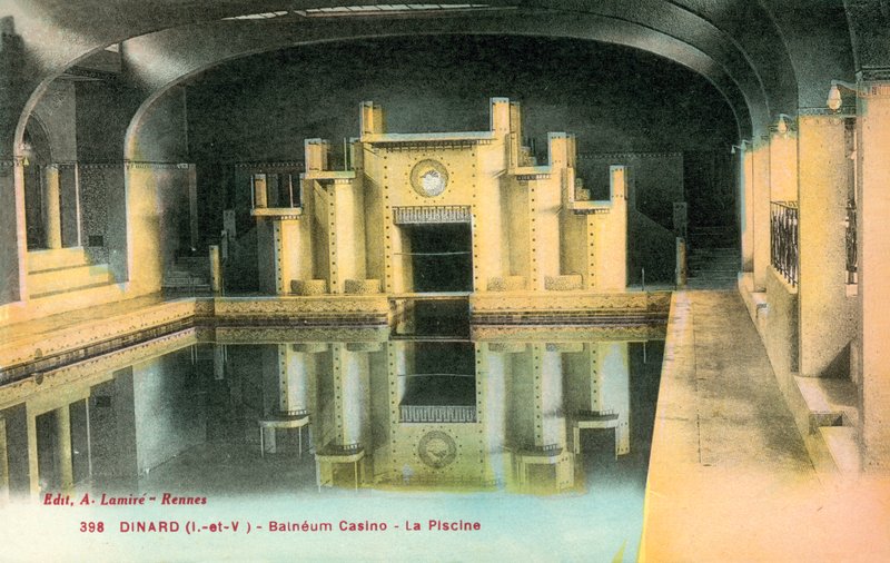 Dinard, Balneum Casino, The Pool od French Photographer