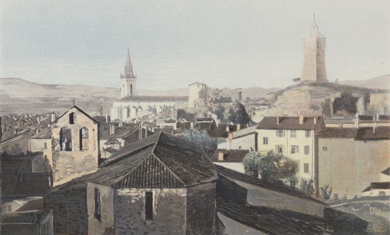 Draguignan, Celkový pohled, Věž s hodinami od French Photographer