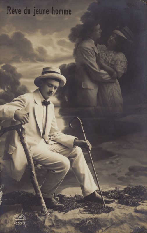 Sen mladého muže od French Photographer