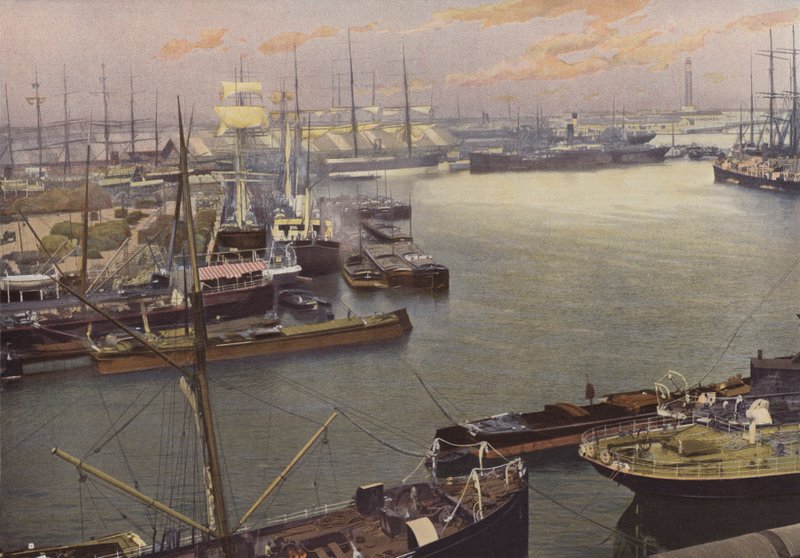 Dunkerque, Pohled na přístav od French Photographer