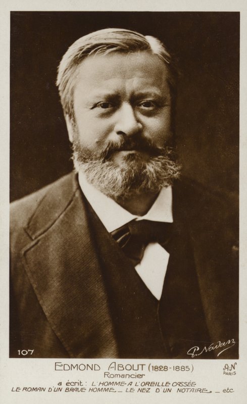 Edmond About (1828-1885), francouzský romanopisec od French Photographer