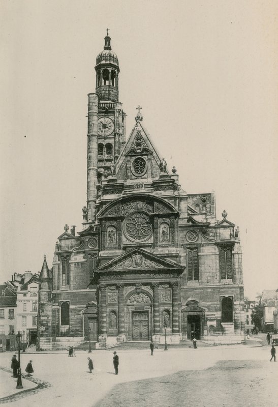 Kostel Saint-Etienne du Mont, Kostel St Etienne du Mont (fotoryt) od French Photographer
