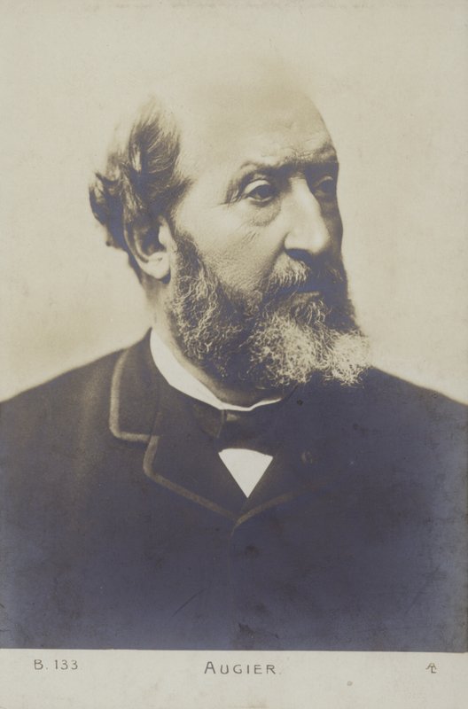 Emile Augier (1820-1889), francouzský dramatik od French Photographer