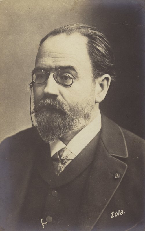 Emile Zola (1840-1902), francouzský romanopisec, novinář a dramatik od French Photographer