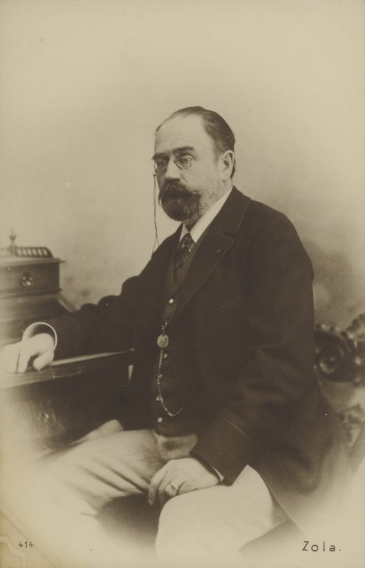 Emile Zola , francouzský romanopisec, dramatik a novinář od French Photographer