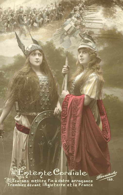 Entente Cordiale (barevná fotografie) od French Photographer