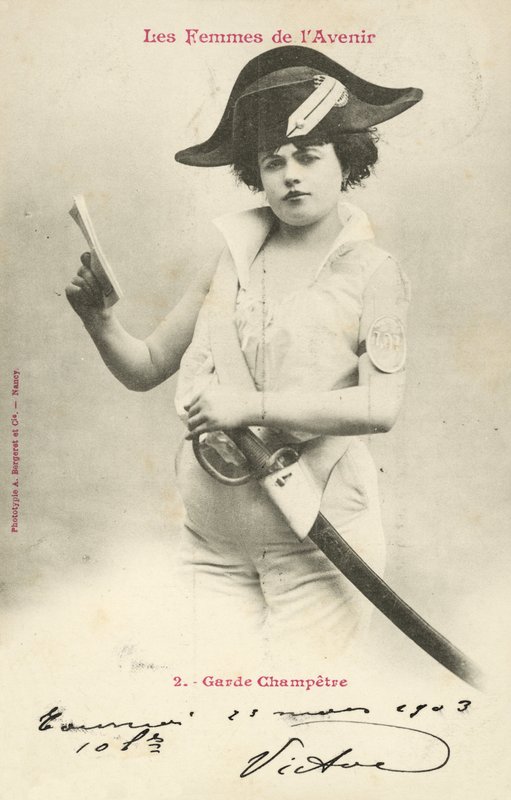 Garde Champetre, Žena budoucnosti od French Photographer