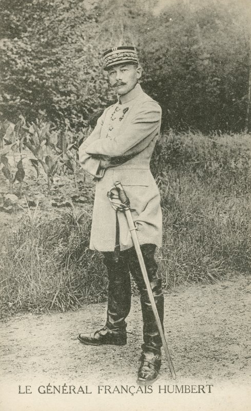 Georges Louis Humbert, francouzský generál z první světové války (černobílá fotografie) od French Photographer