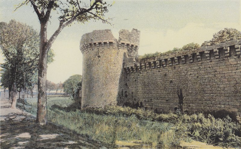 Guerande, hradby a Gaudinaisova věž od French Photographer