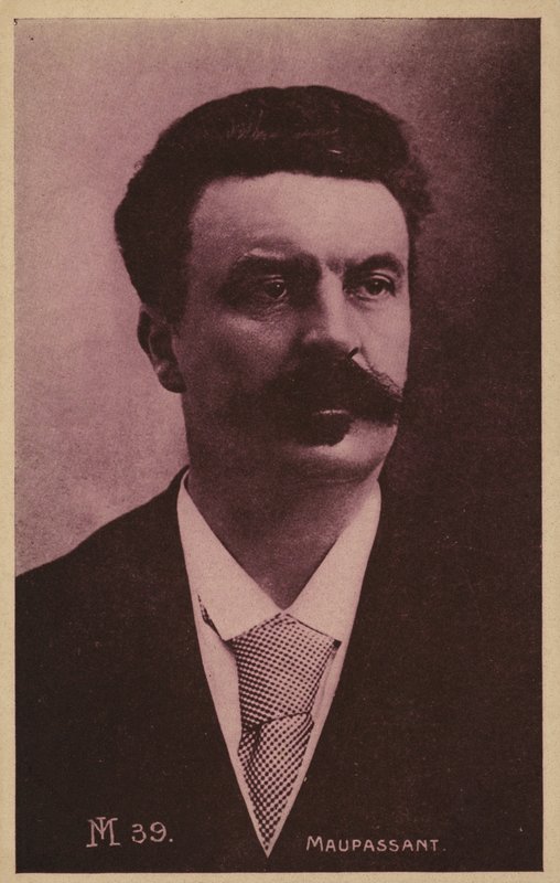 Guy de Maupassant (1850-1893), francouzský povídkář, romanopisec a básník od French Photographer