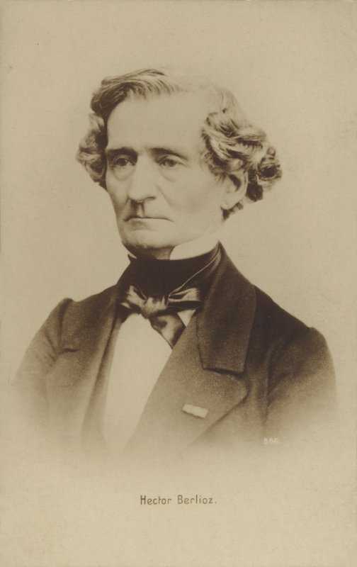 Hector Berlioz , francouzský romantický skladatel (1803-1869) od French Photographer