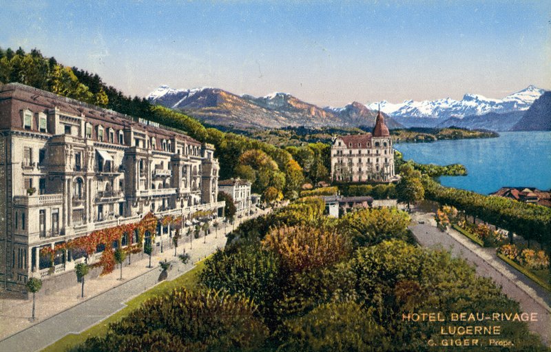 Hotel Beau Rivage, Lucern od French Photographer