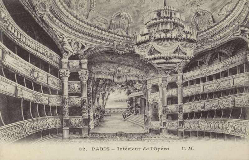 Interiér opery, Paříž od French Photographer
