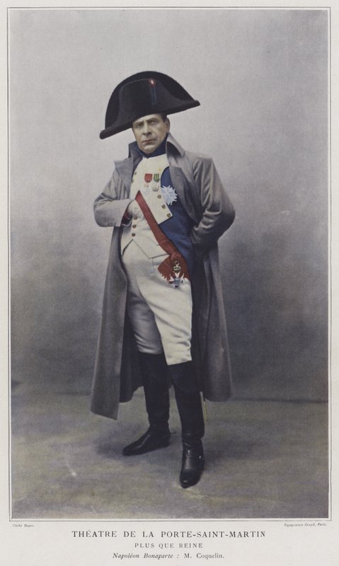 Jean Coquelin jako Napoleon v Plus que Reine (barevné foto) od French Photographer
