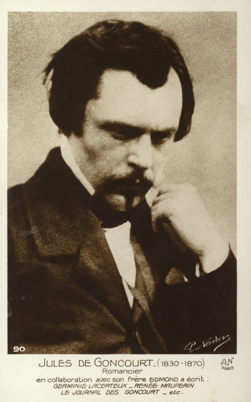 Jules de Goncourt (1830-1870), francouzský romanopisec od French Photographer