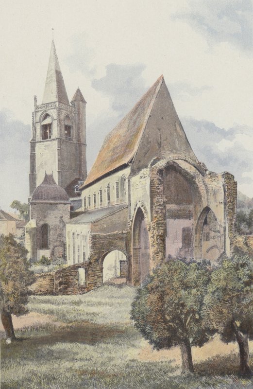 La-Benissons-Dieu, Kostel, Společně S E od French Photographer