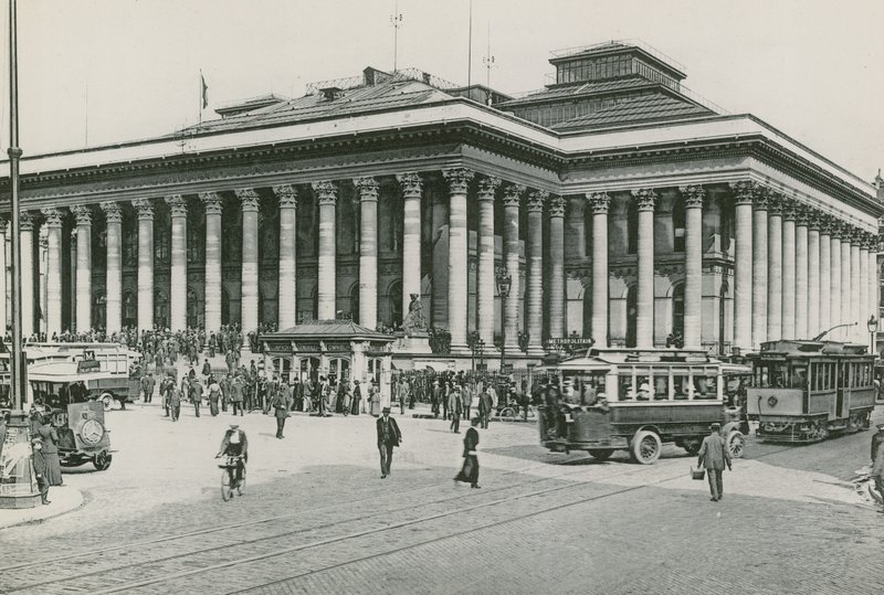 La Bourse, The Change (fotoryt) od French Photographer