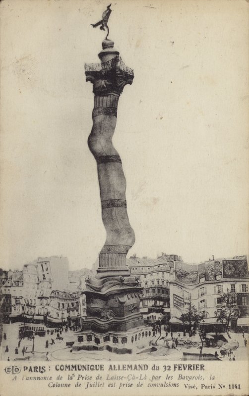 Červencový sloup se zmocňují křeče od French Photographer