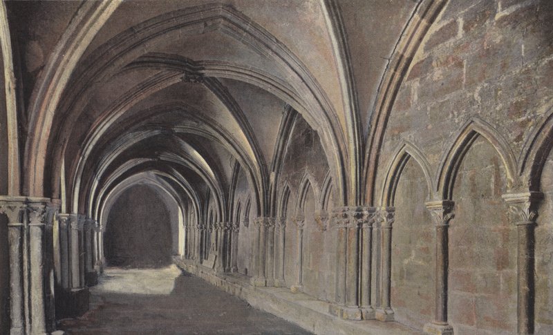 Langres, klášter sousedící s katedrálou od French Photographer