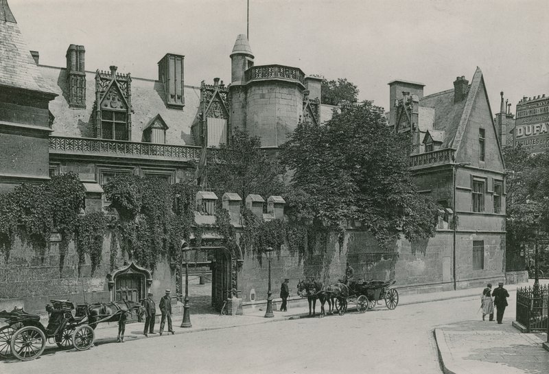 Musee de Cluny, Muzeum Cluny (fotoryt) od French Photographer