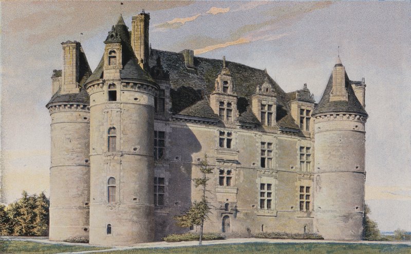 Le Vieil-Bauge, Chateau de Landifer, Společně S E od French Photographer