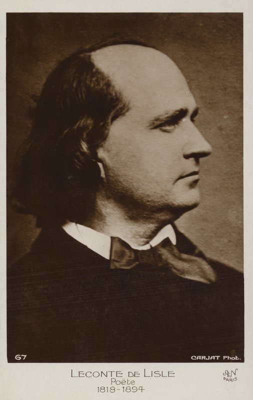 Leconte de Lisle (1818-1894), francouzský básník od French Photographer