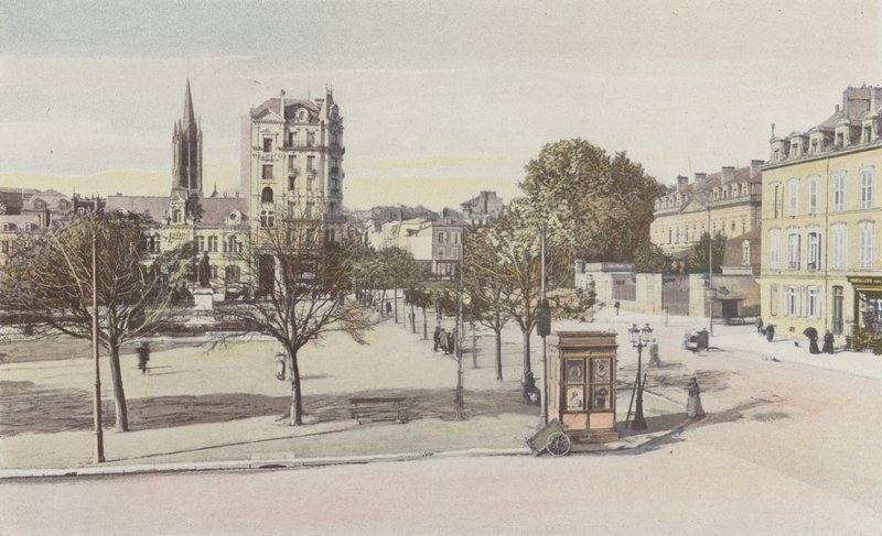 Limoges, Place Jourdan od French Photographer