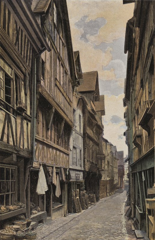 Lisieux, Rue aux Fevres od French Photographer