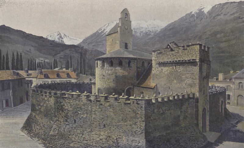 Luz, kostel templářů, společně S E od French Photographer
