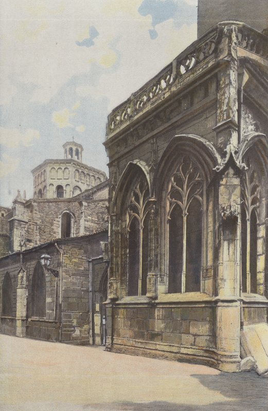 Lyon, St-Paul Church, N Side od French Photographer