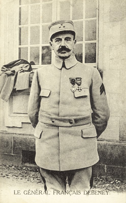 Marie-Eugene Debeney, francouzský generál z první světové války (černobílá fotografie) od French Photographer