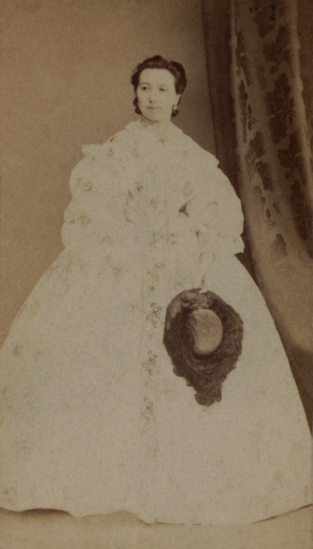 Marie Taglioni, švédská baletní tanečnice (černobílá fotografie) od French Photographer