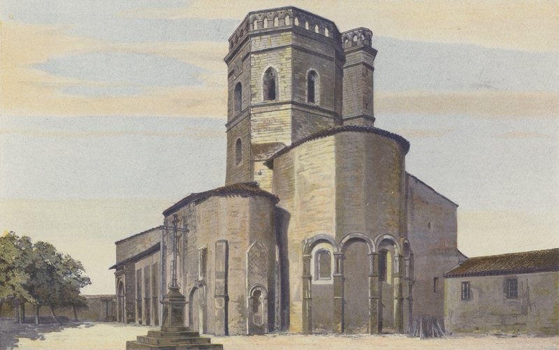 Maubourguet, Church, Together S E od French Photographer