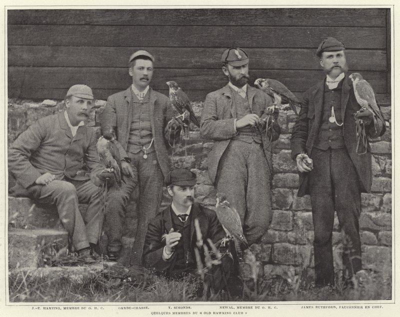 Členové klubu Old Hawking Club od French Photographer