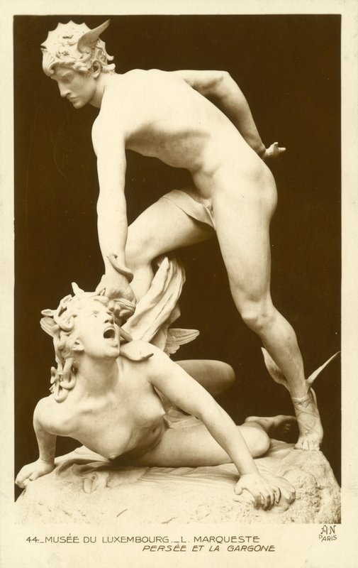 Musee Du Luxembourg, L Marqueste Persee Et La Gargone od French Photographer