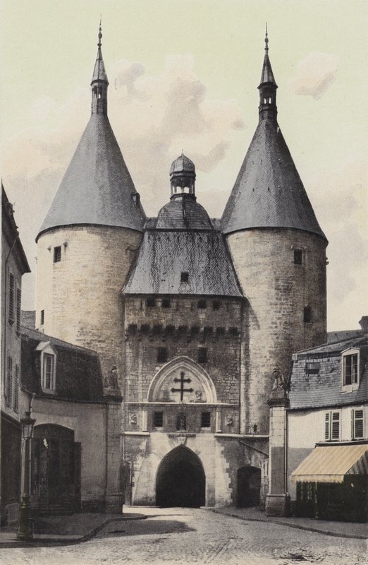 Nancy, Porte de la Graffe, vnitřní část města od French Photographer