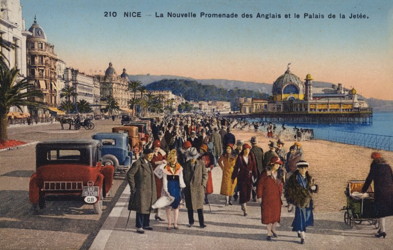 Nice, Nová Promenade Des Anglais, Palác La Jetee od French Photographer