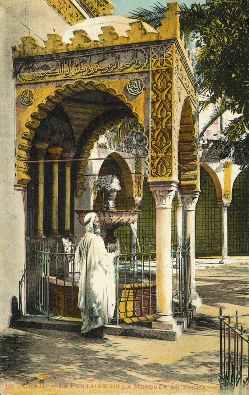 Oran, Alžírsko, fontána mešity Pacha od French Photographer