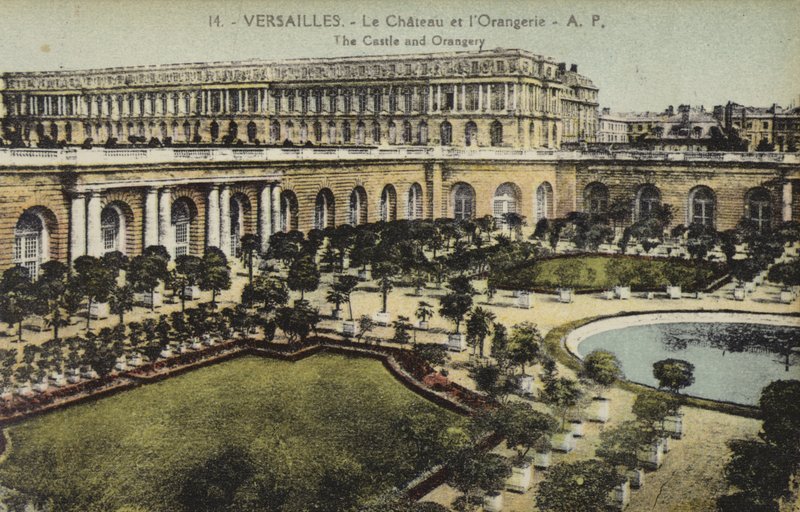 Oranžérie paláce ve Versailles (barevné foto) od French Photographer