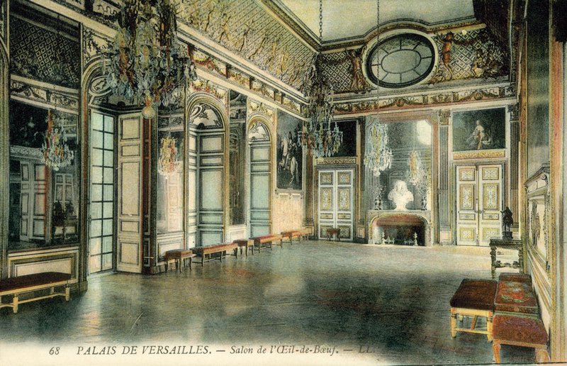 Versailleský palác, Oeil-De-Boeuf Salon od French Photographer