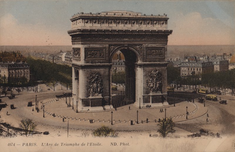 Paříž, Arc De Triomphe Of The Star od French Photographer