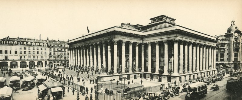 Paříž, La Bourse, Burza od French Photographer