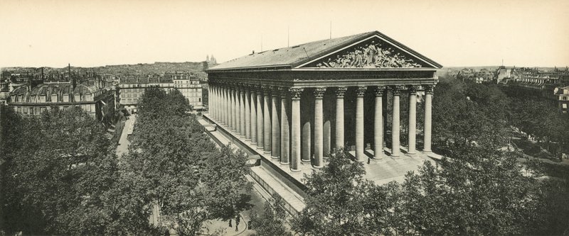 Paříž, La Madeleine, Kostel Madeleine od French Photographer