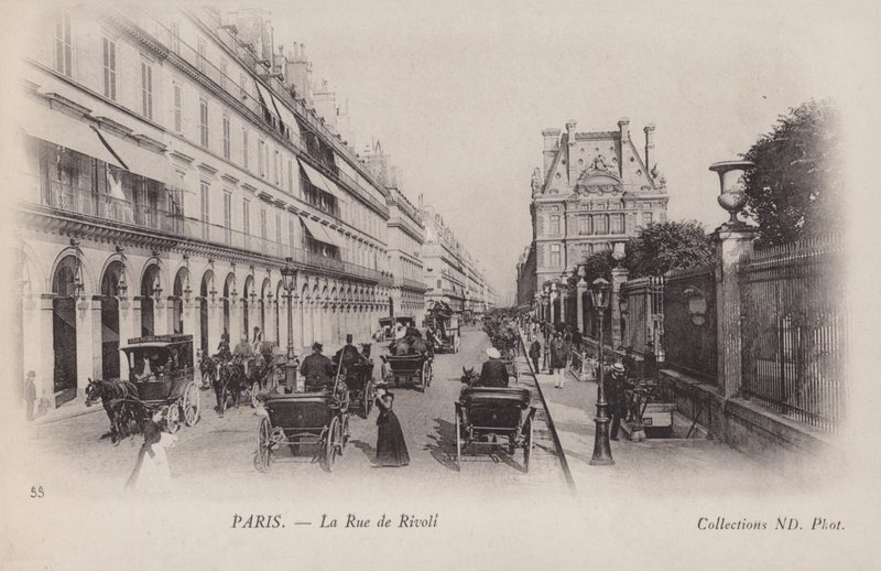 Paříž, Rue De Rivoli od French Photographer