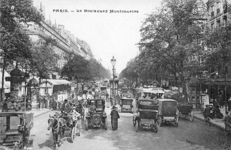 Paříž, Boulevard Montmartre od French Photographer