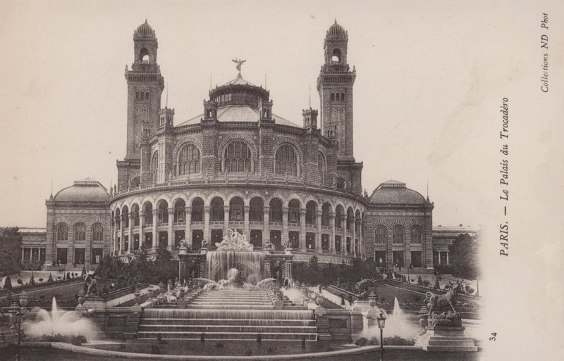 Paříž, palác Trocadero od French Photographer