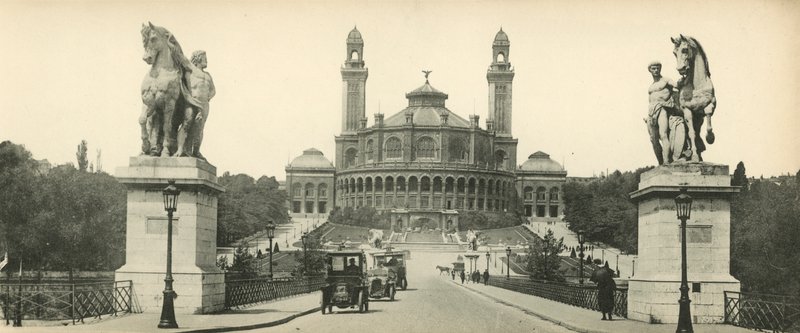 Paříž, Palác Trocadero a Jenský most, Palác Trocadero a Jenský most od French Photographer